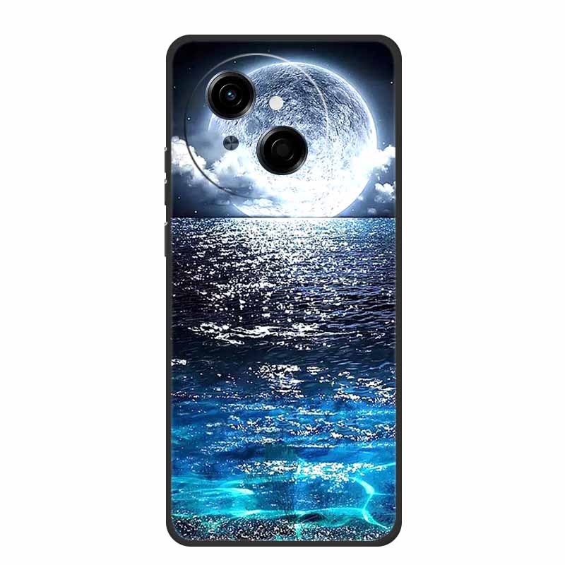 For Tecno Spark Go 1S Case KL4h Coque Popular Black Silicone Soft Back Cover Case For Tecno Spark Go 1 S Phone Case Cover 6.67"
