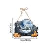 New Style, Halloween Theme, Paper, Door Hanging, Party Scene Decoration, Decorations, Hanging Boards, Pumpkin Hanging Accessories