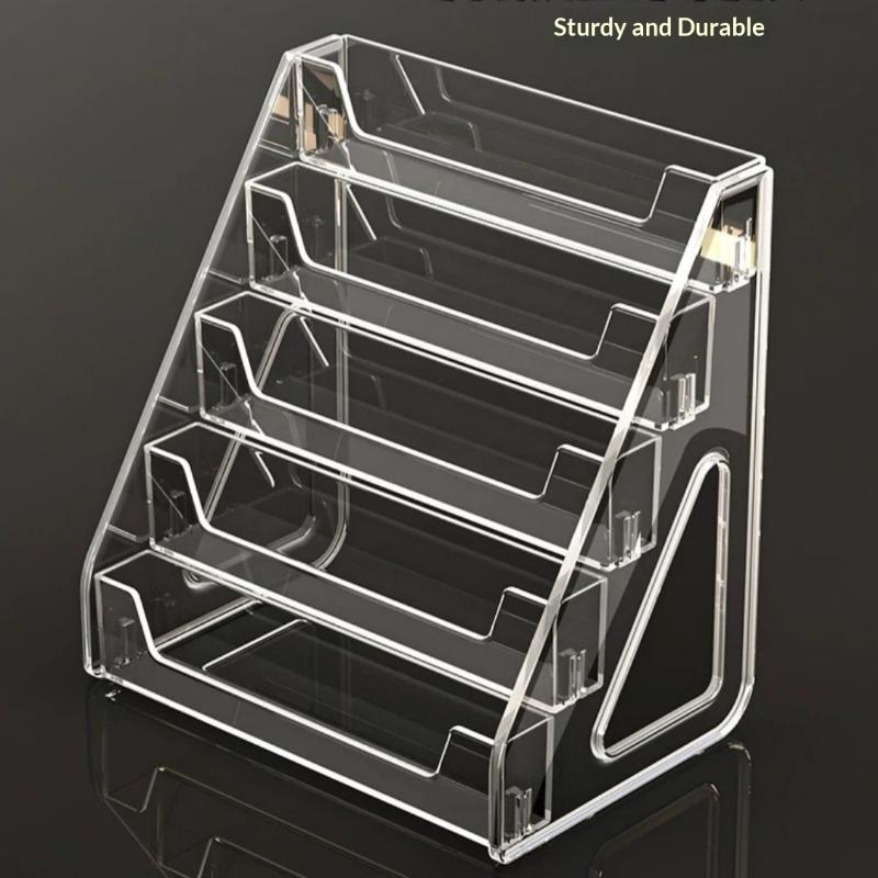 1 Set Acryl Multi-Laags Lippenstift Organizer 3/4/5 Lagen Verhoogde Make-up Opberg Organizer Nagellak Parfum Display Stand