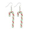 Christmas Crutch Earrings Stylish Ear Accessories Cute Ear Jewelry for Christmas