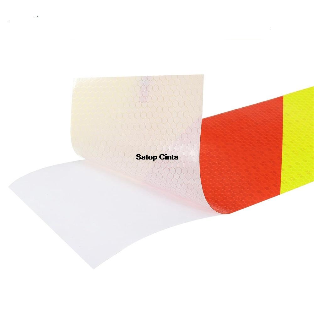 10cm*1m DIY Twill Reflective Car Stickers Waterproof PVC Honeycomb Adhesive Reflectors Tape Warning Safety Strips For Motrocycle