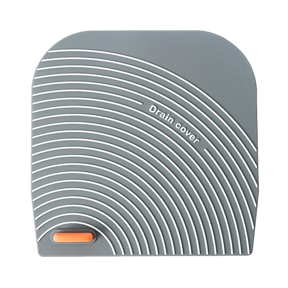 Soft Floor Drain Cover Insect-proof Sink Seal Mat Portable Sewer Pipe Cover Bathroom Accessories