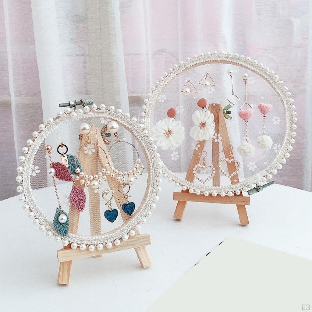 Ear Display Rack Earring Organizer Jewelry Hanging for Living Room