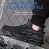 Women Security Boots Work Sneakers Lightweight Breathable Steel Toe Women Safety Shoes Puncture-Proof  Female Shoes