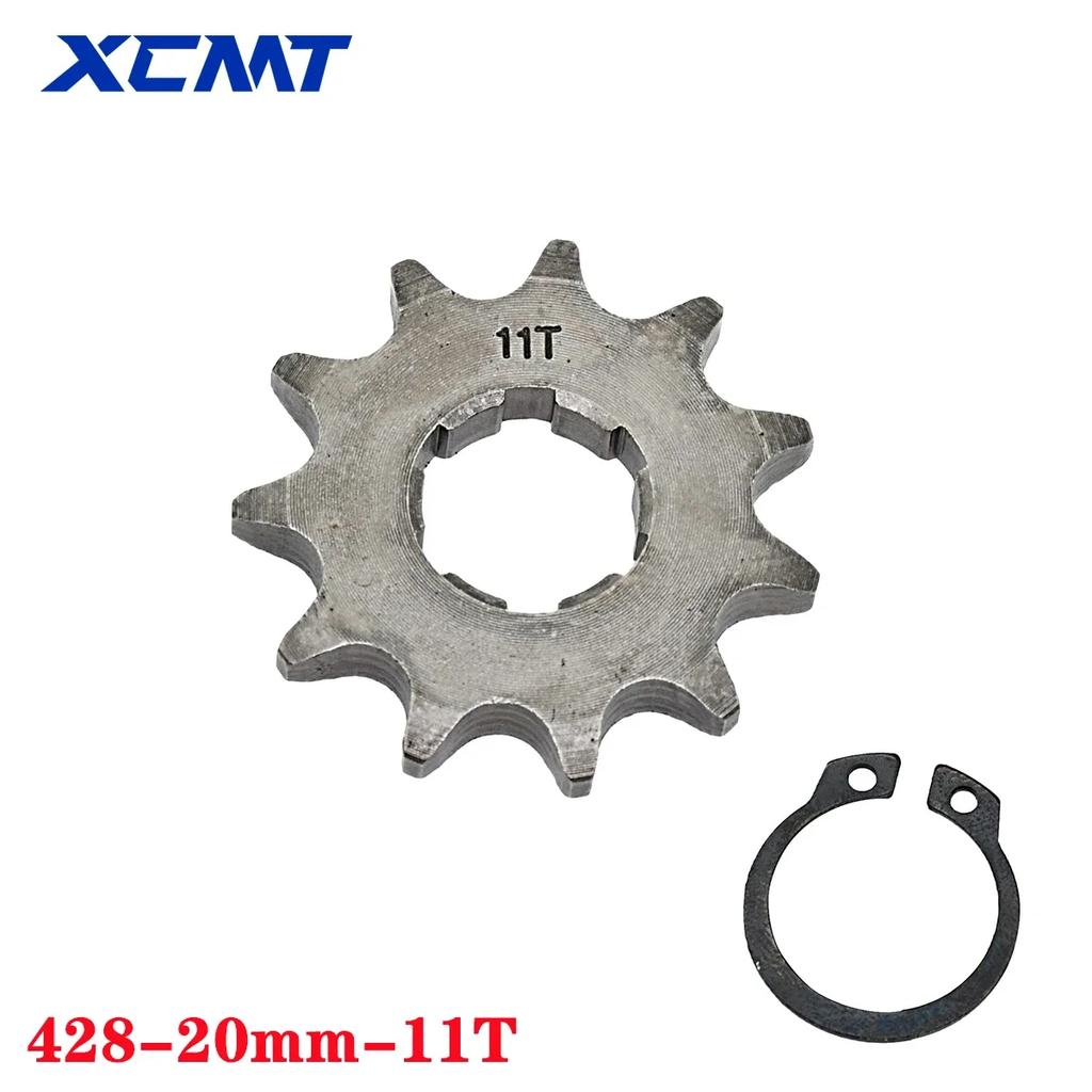 428# 20mm 10T-19T Vorderritzel für BSE SSR SDG KAYO Dirt Pit Bike ATV Quad Go-Kart Moped Buggy Roller Motorrad