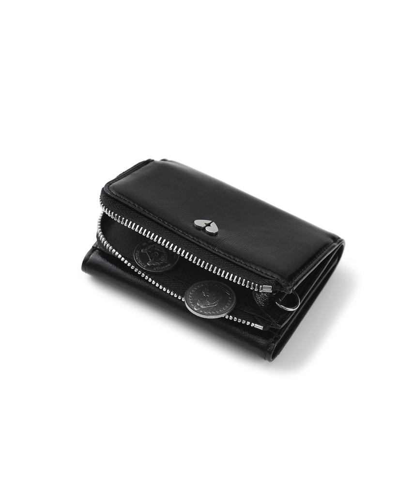 Fennec Hearty Zipper Wallet - Black