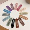 Pack Of 12 Bright Mixture Hair Clamps Thin Not Slip Hairpins For Women Girls Daily Use