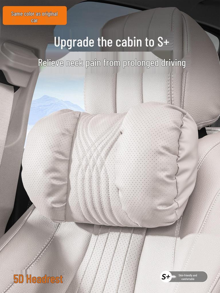 Universal Car Headrest & Lumbar Support Cushion Set for Maybach - All-Season Neck Protection
