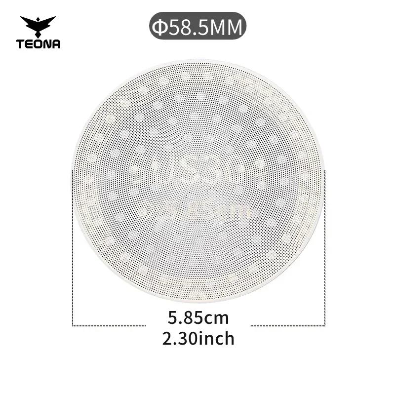 Reusable Coffee Filter Screen 51mm 53mm 58mm Durable Mesh Contact Shower Puck Screen Espresso Machine Tool for Baristas