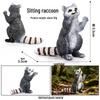 Realistic Animal Heart Model Toy: Lemur, Raccoon, Orangutan, Baboon