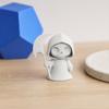 Personalized Desk Accessory 3D Printed Ghost Figurine, Cute Desktop Ornament, Mini Office Decoration Halloween Reaper Statue for Study Room