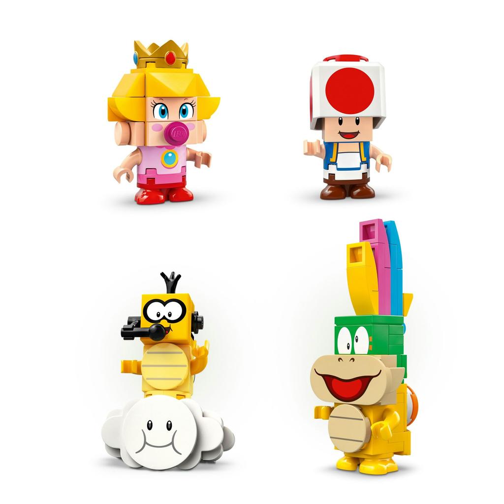 LEGO Super Mario Mario Kart Baby Peach and Grand Prix Set Toy Birthday Present Block Boys Girls Children 8 Years Old 9 Years Old 10 Years Old
