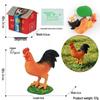 4D Insect Model Toy Set: Ladybug, Stag Beetle, Centipede, Ant, Fly, Mantis