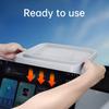 For Nissan N7 Primera Car Center Console Screen Rear Silicone Storage Box ETC Mount Organizer Tray Interior Accessories