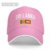 Unisex Sandwich SRI LANKA Flag And Font Baseball Cap Men Women Hip Hop Caps Snapback Golf Hat Fishing