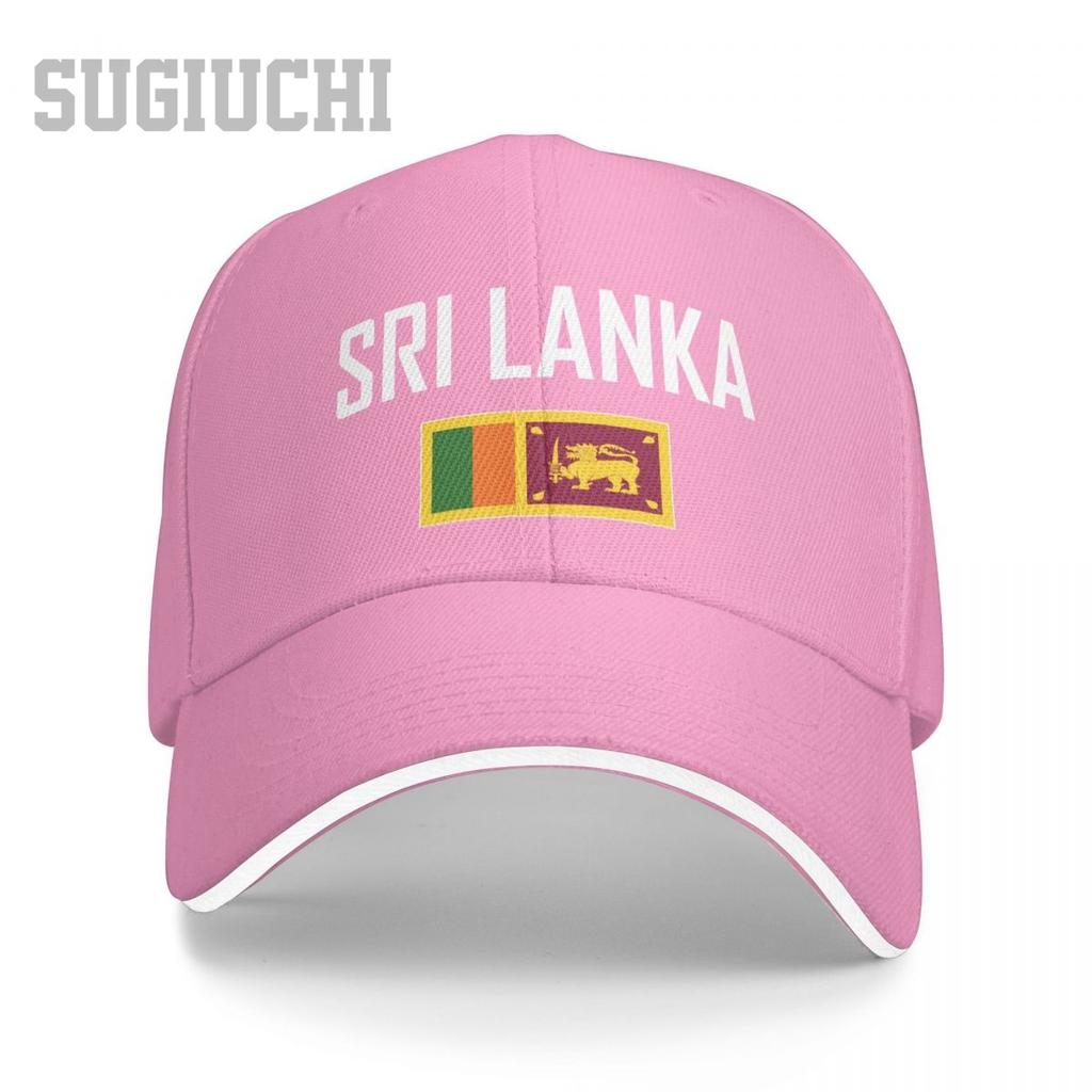 Unisex Sandwich SRI LANKA Flag And Font Baseball Cap Men Women Hip Hop Caps Snapback Golf Hat Fishing