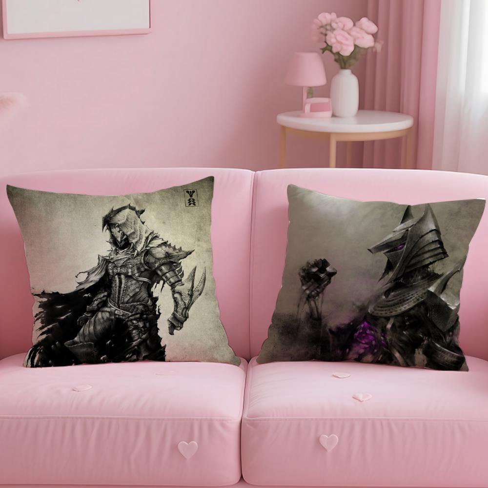 Classic D-DestinyS Cushion Cover Comfortable Reversible Pillow Cover Ideal for Car Sofa Bedroom & Beyond