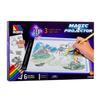 Tablette Lumineuse A4 - MOLTO - Magic Projector - Multicolor - Blanc - Pour Enfant