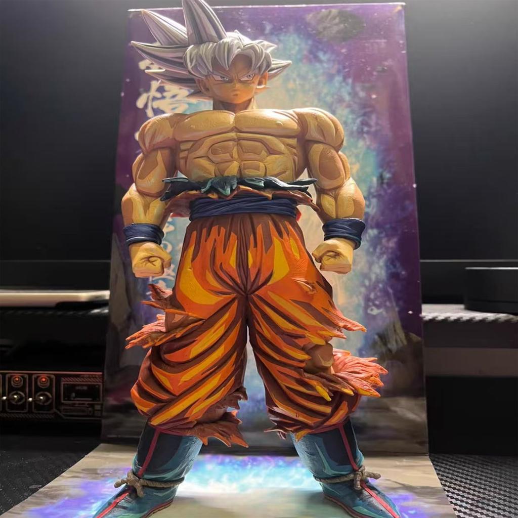 30cm Dragon Ball Z Goku Vegeta Comic Book Color Action Figures PVC Statue Collection Model Toys Doll Gift