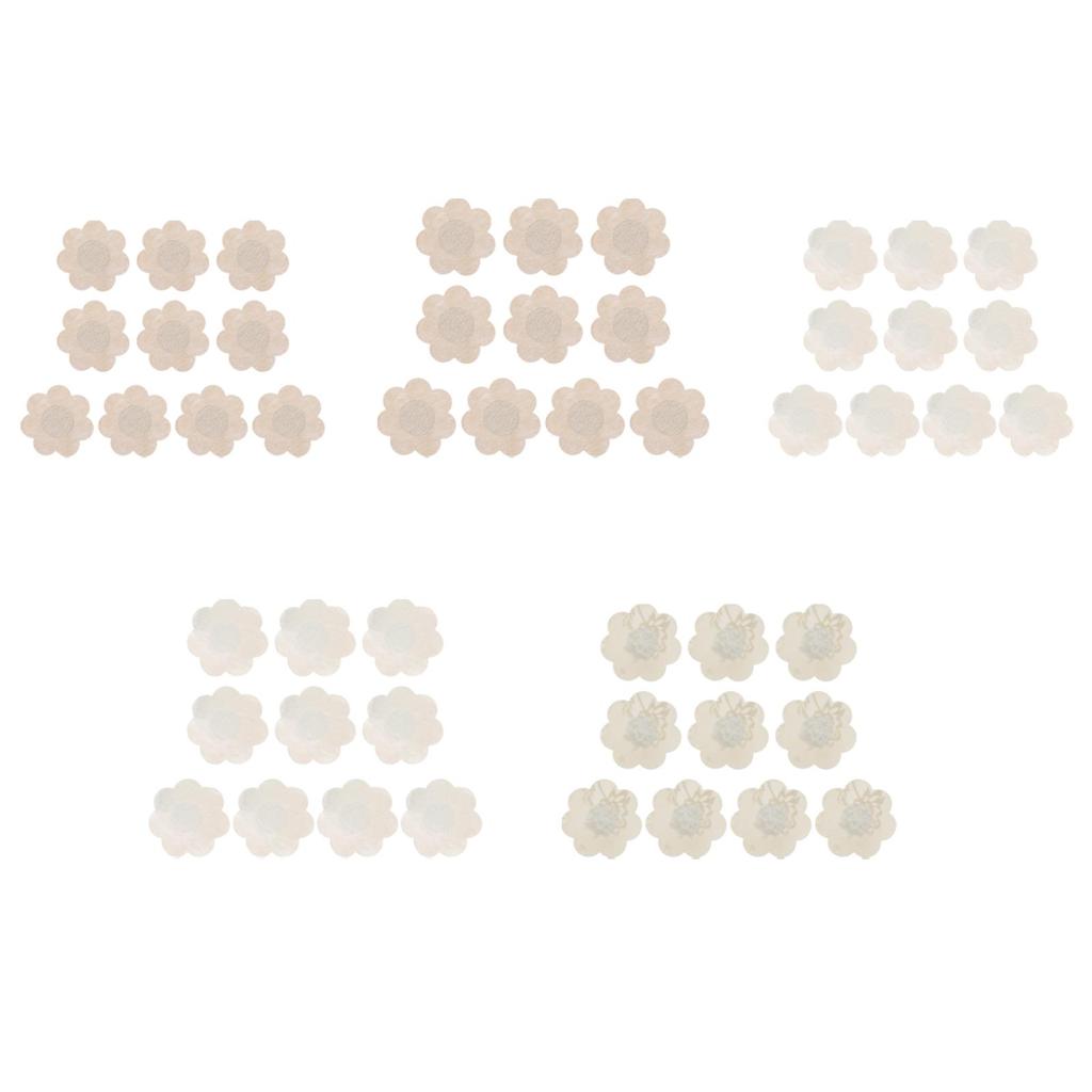 10 Pieces Nipple Cover for Women, Breast Pad, Soft Pasties, Seamless Tape,