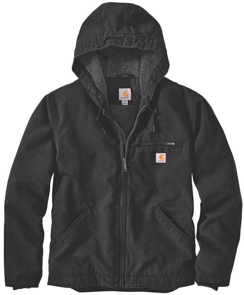 

Демисезонная куртка Carhartt Relaxed Fit Washed Duck Sherpa Lined Jacket schwarz S