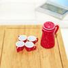 5Pcs Miniature Kettle And Cup Set For 1/12 Dollhouses Accessories And Creative Dollhouses Landsacping Decoration
