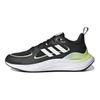 Adidas Alphamagma Q2 Comfortable Trendy Mesh Slip-Resistant Wear-Resistant Breathable Low-Top Casual Running Shoes Unisex Sneakers Black White GX7306