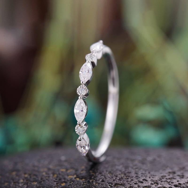 1Pc Niche Design Cool Style Light Luxury Fashion Ring