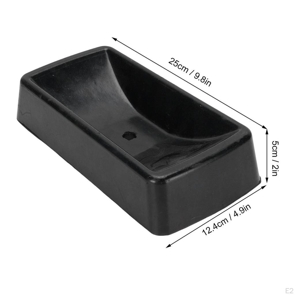 Jack Wheel Chock Stabilizer Professional Rubber Automotive Accessories Caster Dock