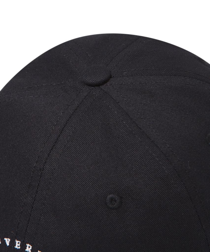 COVERNAT Text Ball Cap Black