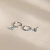 Sweet Geometric Clover Earrings Set Women Stainless Steel Hypoallergenic 18K Gold Plated Ear Studs