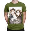 Temperance and Seeley Bones and Booth Graphic 100 Cotton TShirt Temperance and Seeley Bones Tops Tees For Unisex