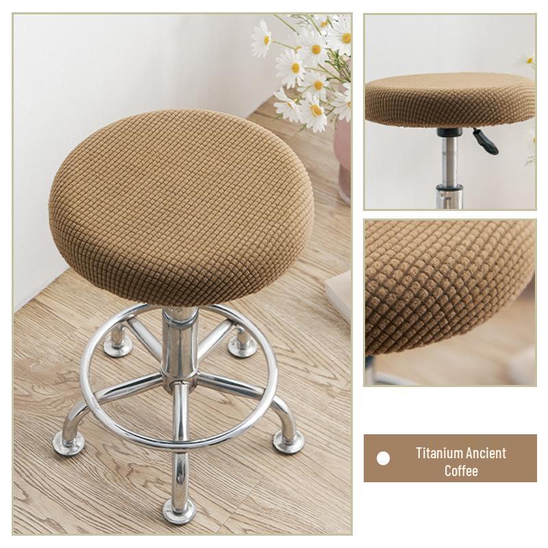 Rotating Stool Dustproof Protective Seat Cover for Home