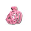 26 New Diamond Stud Male Chastity Cage 4 Free Rings Dual Soft Spikes CB Lock Penis Restraint for Men Adult Intimate Sex Toy 18+