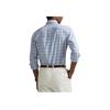 Polo Ralph Lauren Plaid Logo Button Long Sleeve Shirt Men shirts Blue 710968937-001