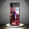 Cute Anime Waifu Art Design Phone Case For Samsung Galaxy Z Flip 7 6 5 4 3 5G Shockproof Cover Z Flip7 Flip6 ZFlip5 Flip3 Flip4