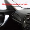 Dry Carbon Fiber Dashboard Air Vent Trim for BMW F20 F21 F22 1 Series 2 Series 2012-2017