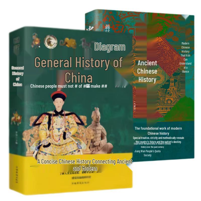 Illustrated Chinese History & Modern History Set (2 Volumes)