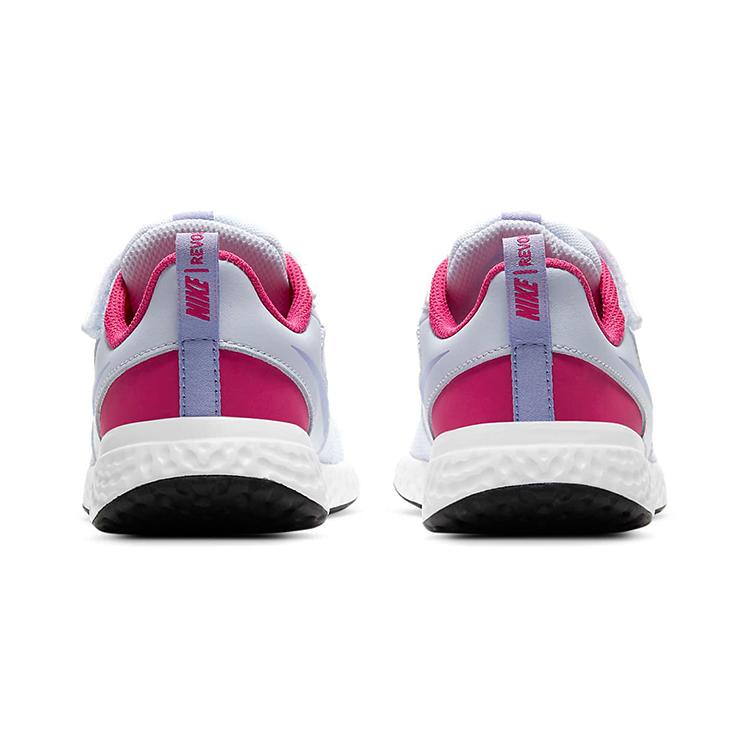 Nike REVOLUTION 5 Athleisure Low Top Kids' Running Shoes Light Blue Children Aged 3 7 Years Old BQ5672-018