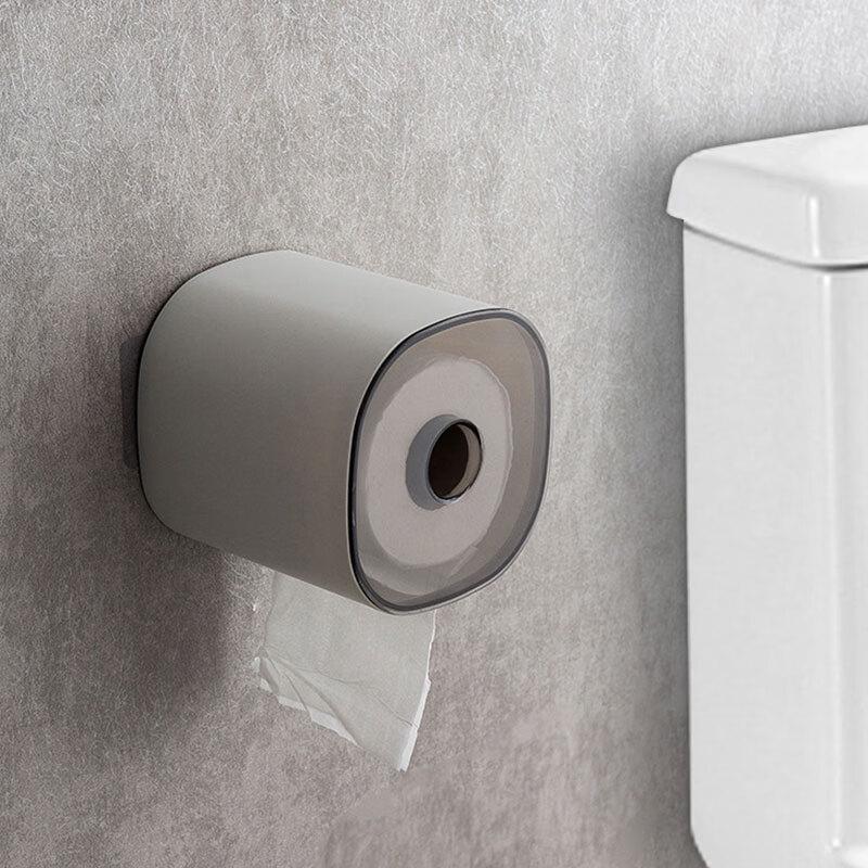 Kangxingda Wall-Mounted Round Tissue Box, 2-Pack