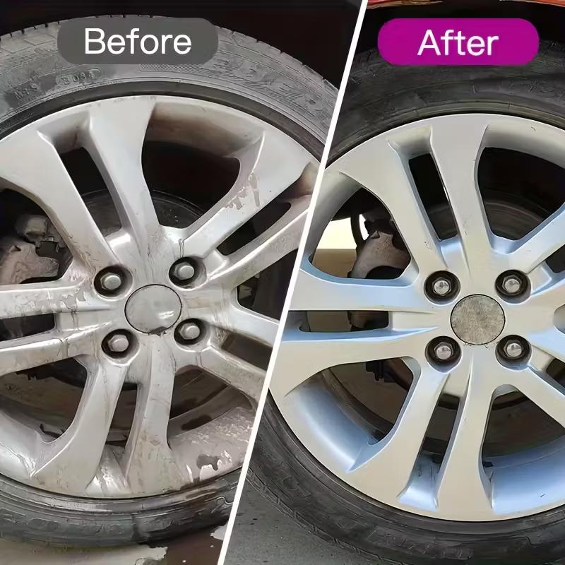 [Vibrant Spray Can] Durable Protectant | Automotive Hub Care Spray- Long-Term Protection for Wheels, Metal & Paint Surfaces, Ide