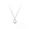 Tide Diamond Bow Necklace, Femininity Niche Design, High-End Light Luxury Collarbone Chain, Girlfriend Pendant.