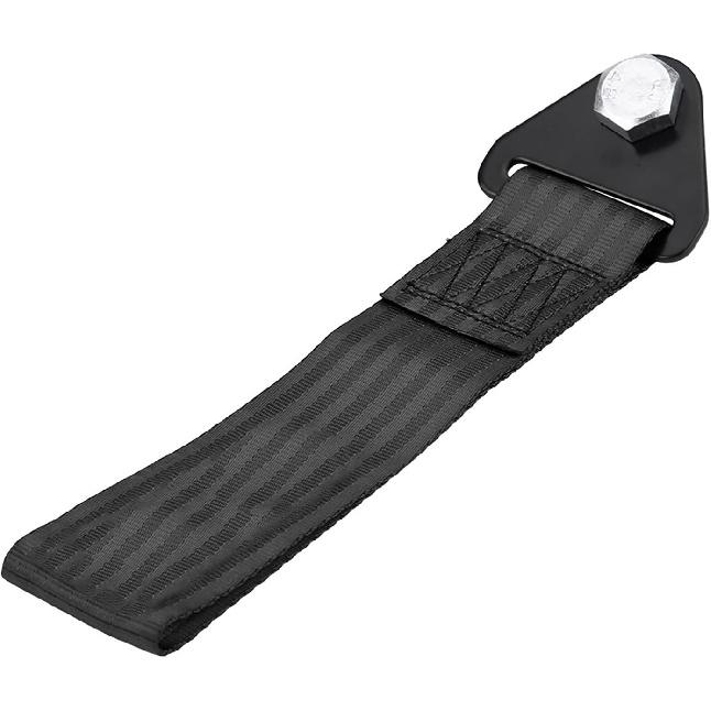 Racing Tow Strap, Racing Car Tow Rope, Universal High Strength Strap Rope with 10,000 Recovery JDM Tow for Front Rear Bumper Towing Hook Red lbs Good