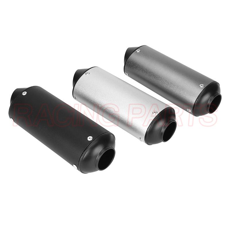 28MM 32MM 38MM Motorcycle Exhaust Muffler Escape Moto Tailpipe For 110 125 150CC Dirt Pit Bike ATV KAWASAKI