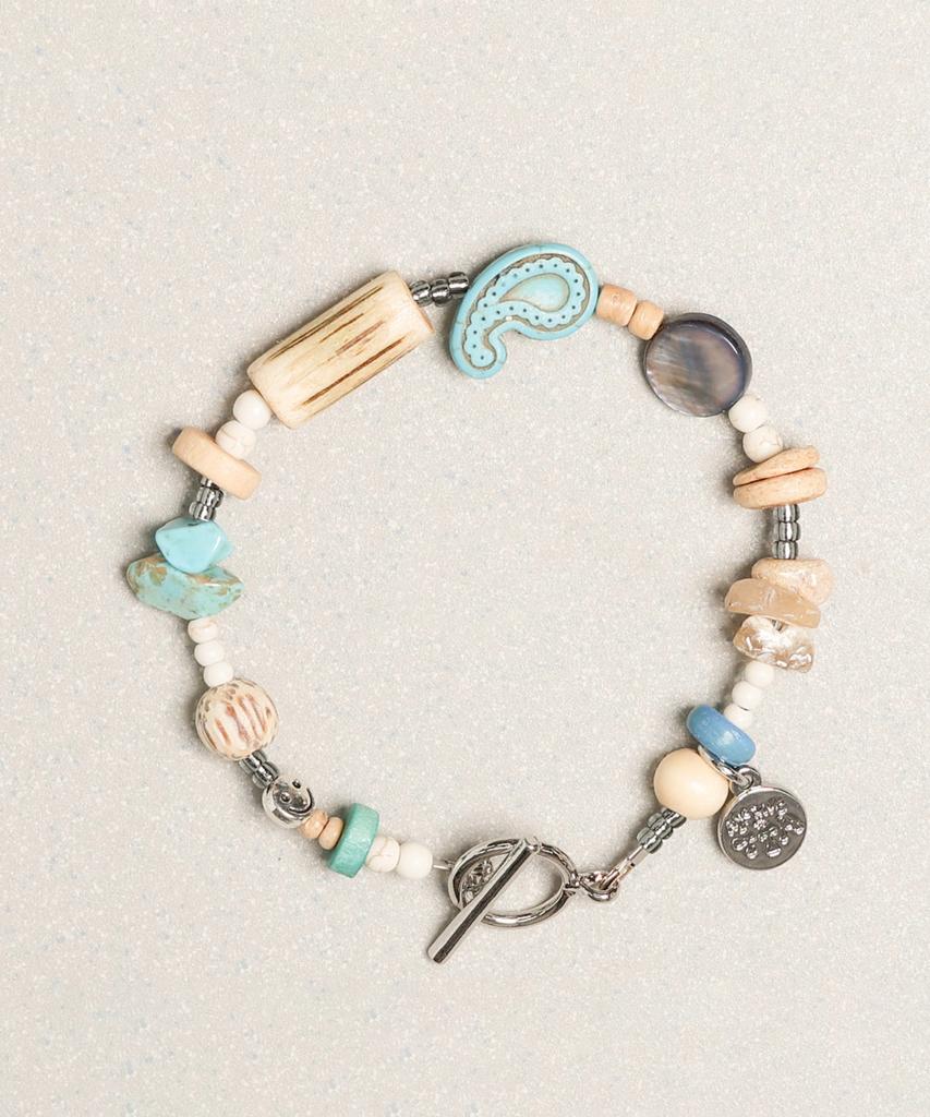 Towtow Archive Paisley Symbol Bracelet Turquoise