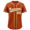 Men's and Women's Fashion Baseball Jerseys, Hip-hop Sports Buttons, Cardigan, Striped Letter Print Short-sleeved Top