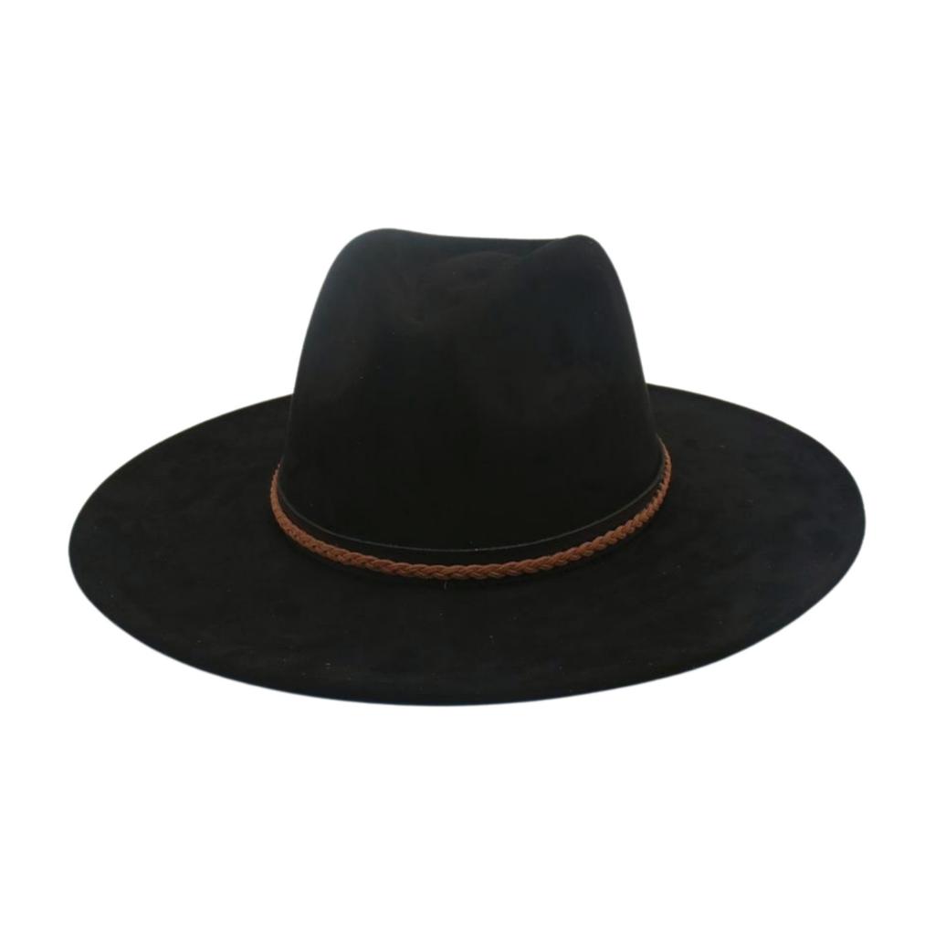 Prairie Cycling Vacation Sunshade Sunscreen Hat Western Cowboy Hat Simple And Elegant High-End Top Hat