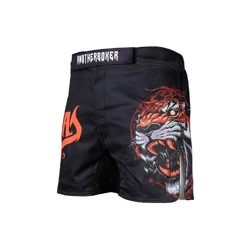 Men Women MMA Shorts UFC Training BJJ Muay Thai Boxing Gym Workout Athletic Compression Short Pants