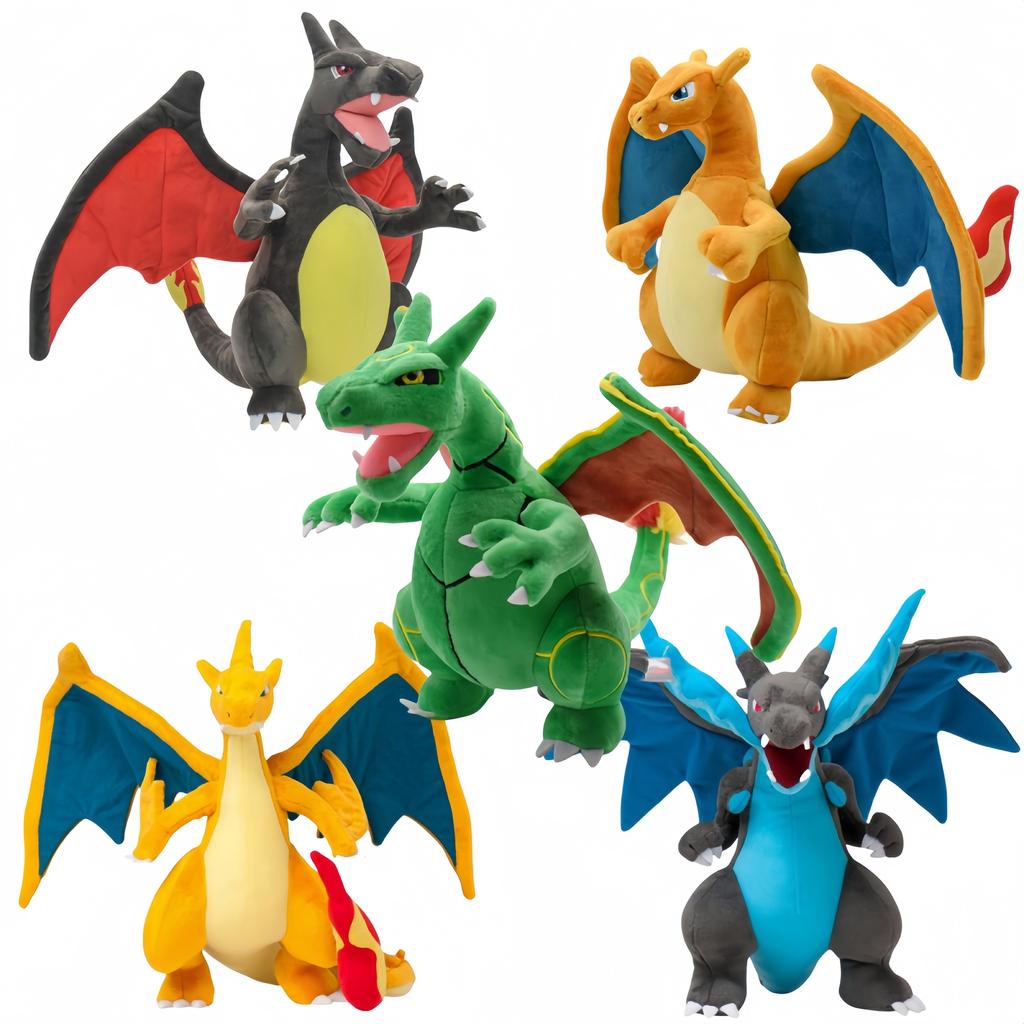 Charizard Plush Mega Charizard X Y Plush Toys Charizard Evolution Doll Charmander Stuffed Toys Animals Peluche Xmas Gift