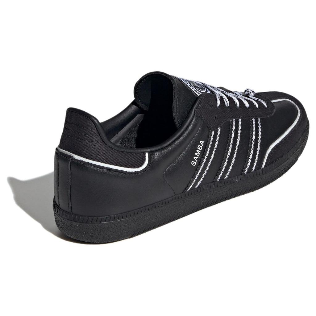 Adidas Originals Samba Og Pohodlné Všestranné Tlumící Nárazy Odolné Nízké Tenisky Unisex Tenisky Černé IF3918